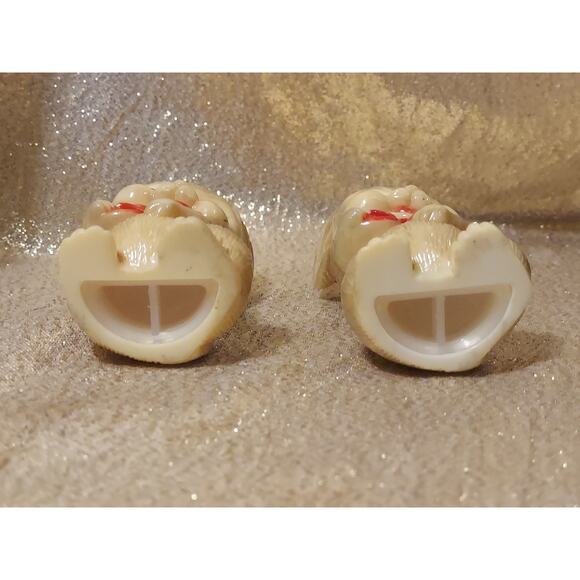 Vintage Napco Salt Pepper Shakers Set Mouse Mice Celluloid Kitschy Kitchen MCM - Picture 6 of 7